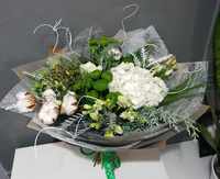 Christmas Bouquet White - Silver