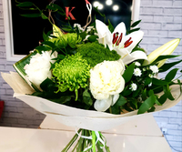 Florists Choice Bouquet - White & Green